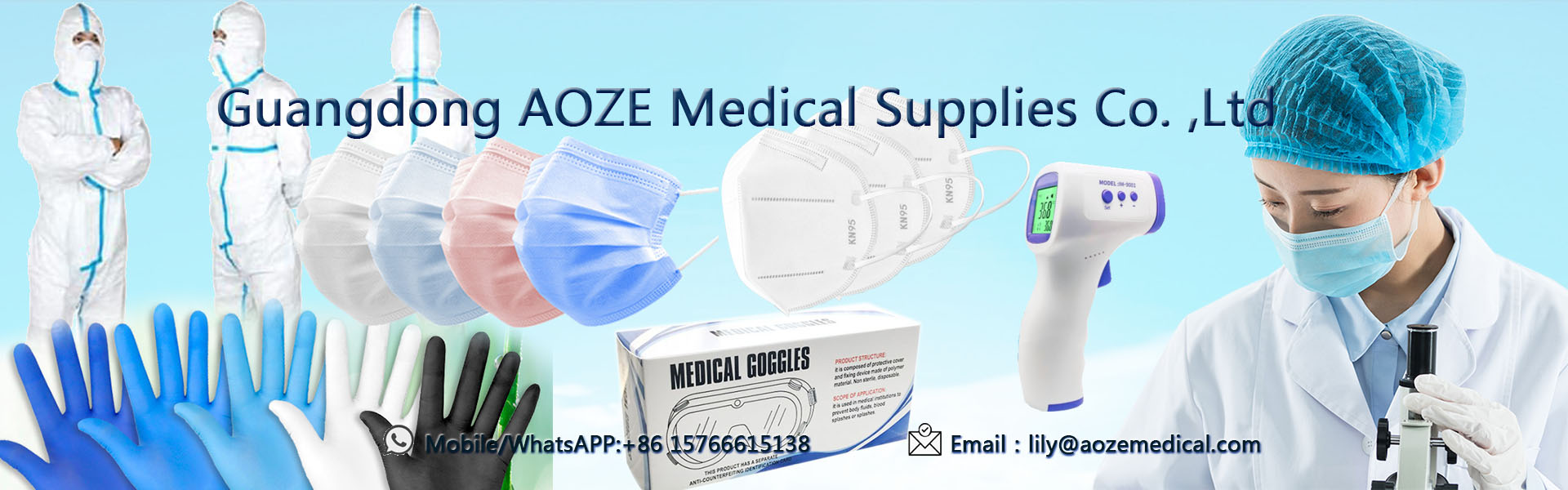 Masc indiúscartha 3ply, masc aghaidh kn95, masc aghaidh máinliachta,Guangdong AOZE Medical Supplies Co.,Ltd